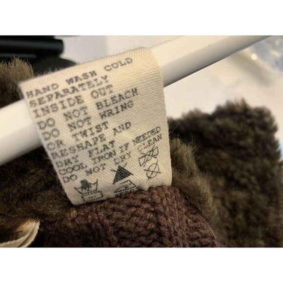 Tiara Dark Brown Textured Women's Sweater - Picture 13 of 13